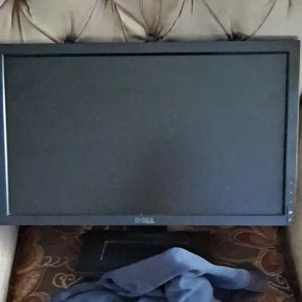 Dell Black Flat Screen Monitor